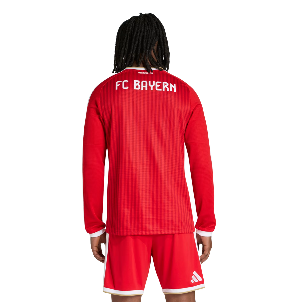 adidas Bayern Munich Long Sleeve Home Jersey 26/27 (Red)