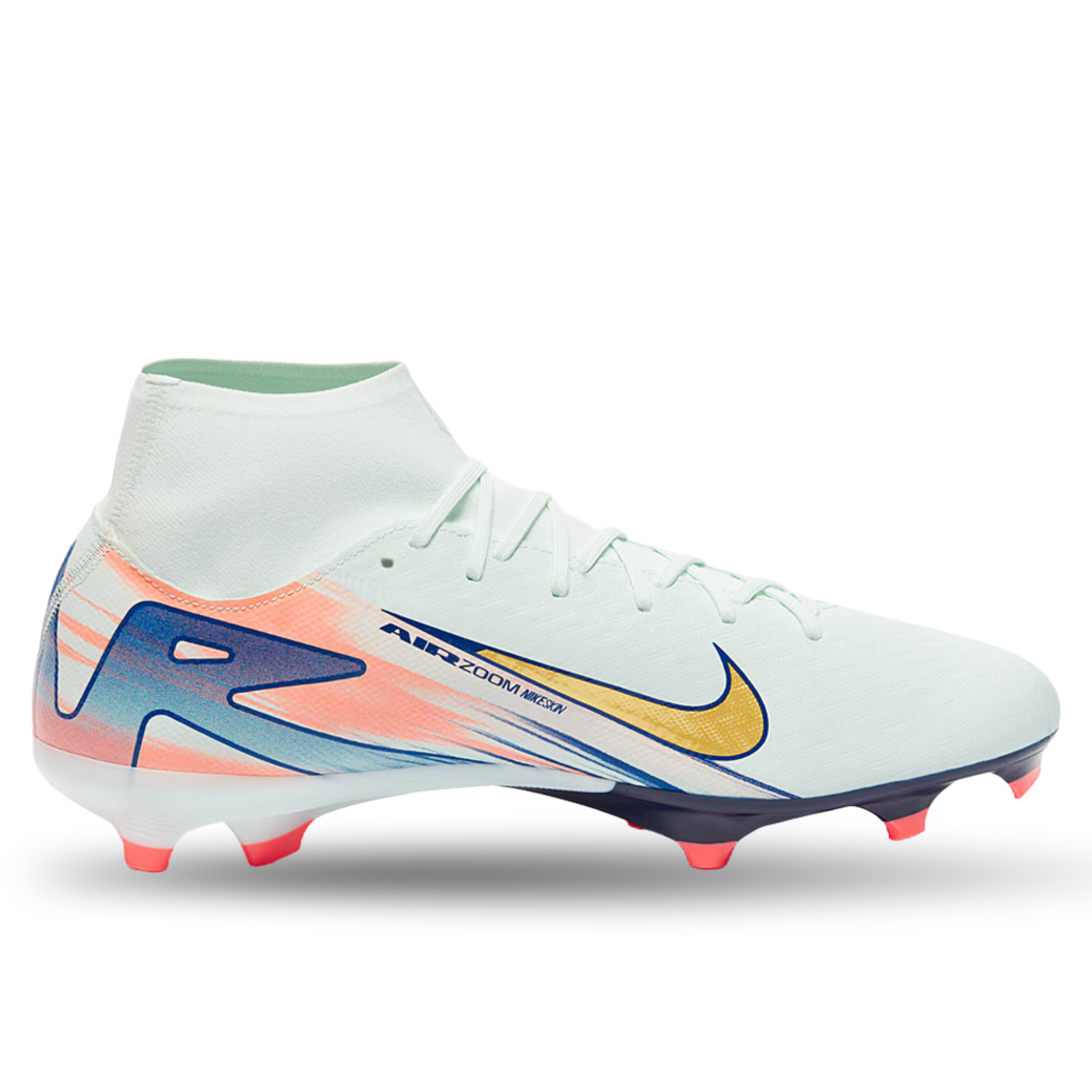 Nike Superfly 10 Academy MDS FG Soccer Cleats (Barely Green/Metallic Gold Coin)