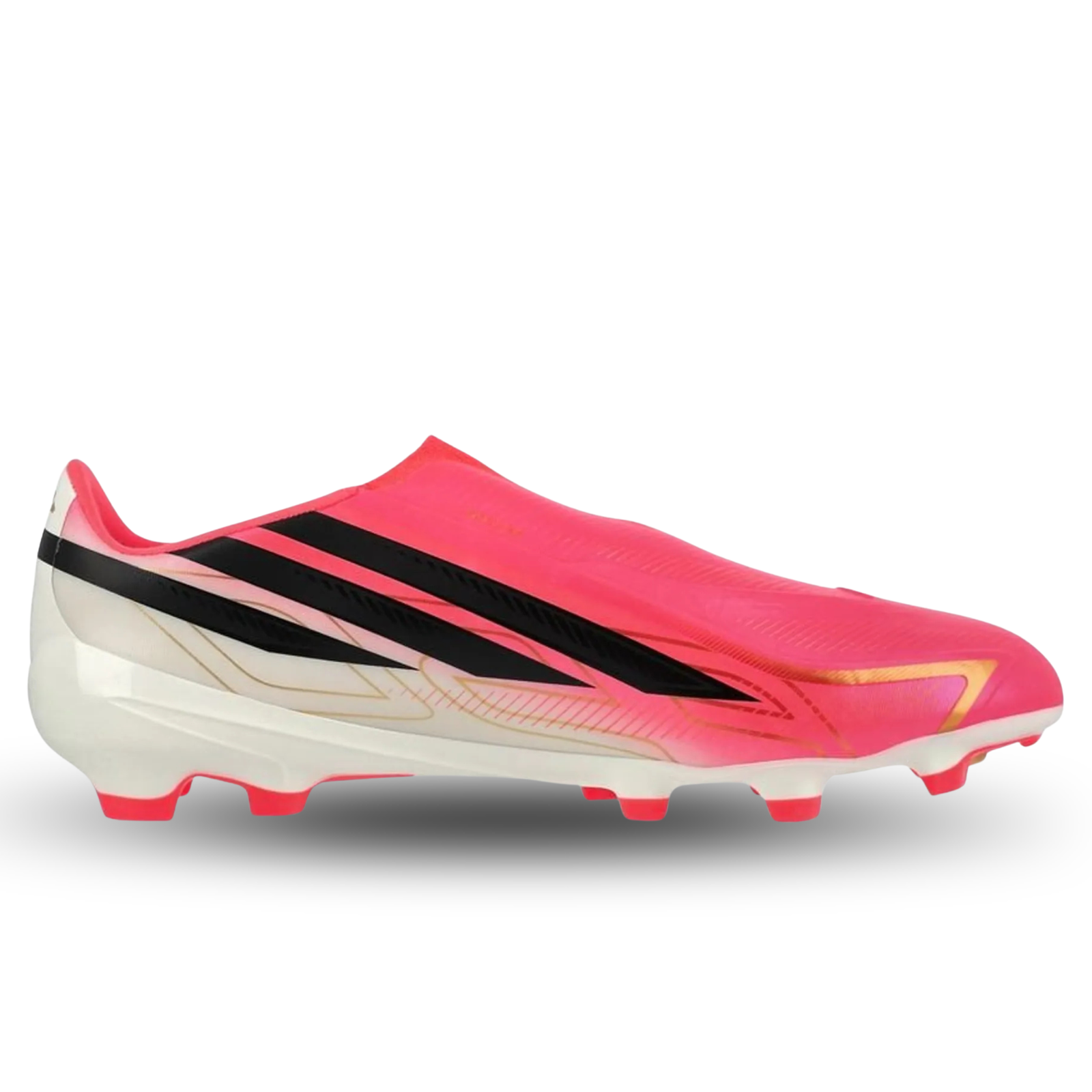 adidas F50 Hyperfast League LL FG Soccer Cleats (Pink/White)