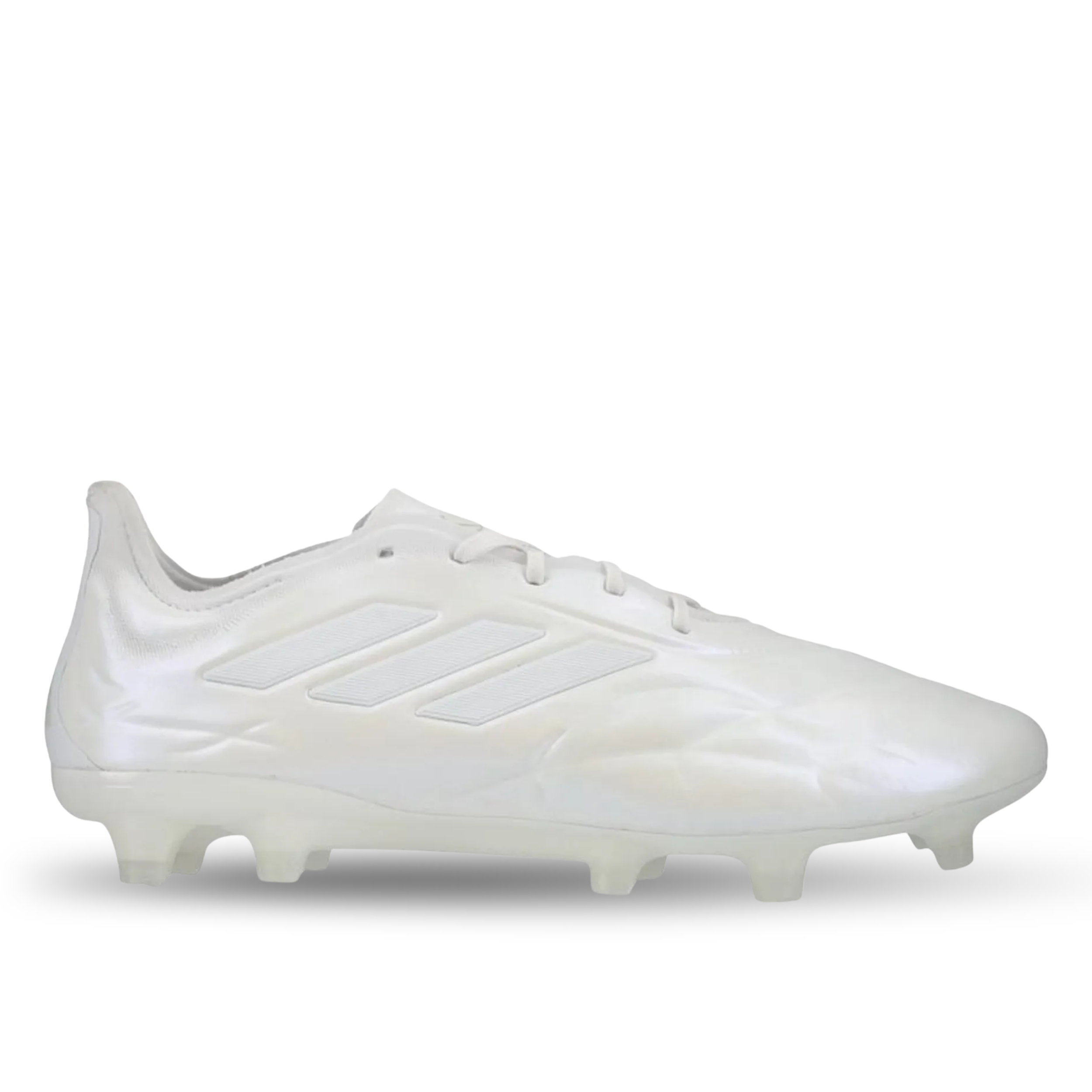 adidas Copa Pure.1 FG Soccer Cleats (Pearlized White/Metallic)