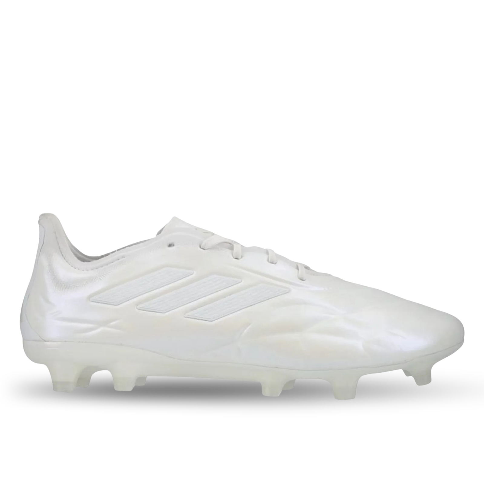 adidas Copa Pure.1 FG Soccer Cleats (Pearlized White/Metallic)