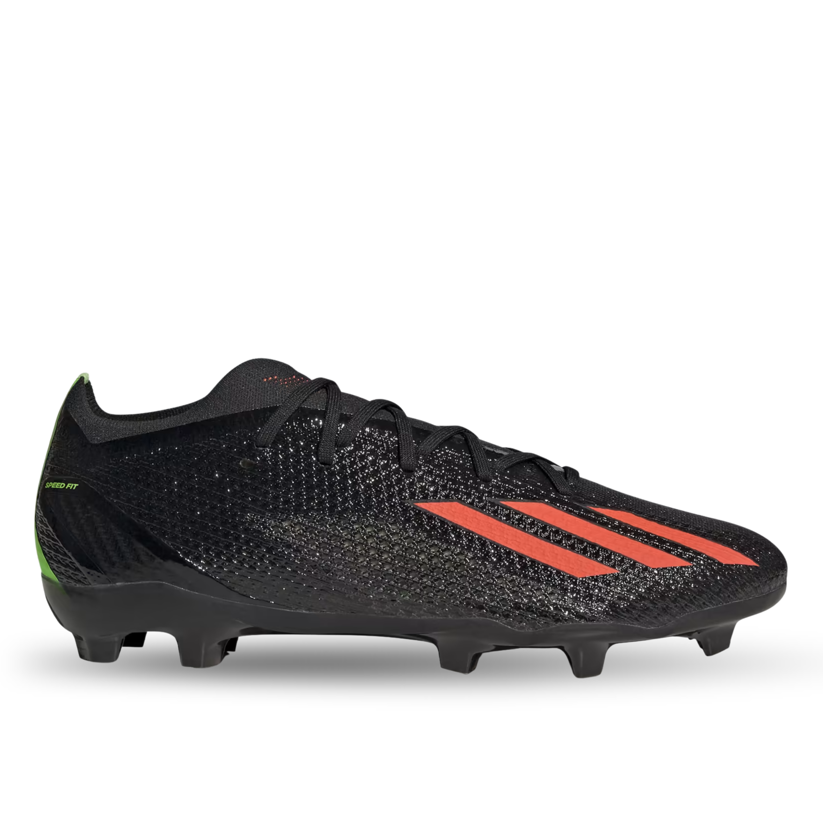 adidas X Speedportal.2 Firm Ground Soccer Cleats (Core Black/Solar Red/Solar Green)