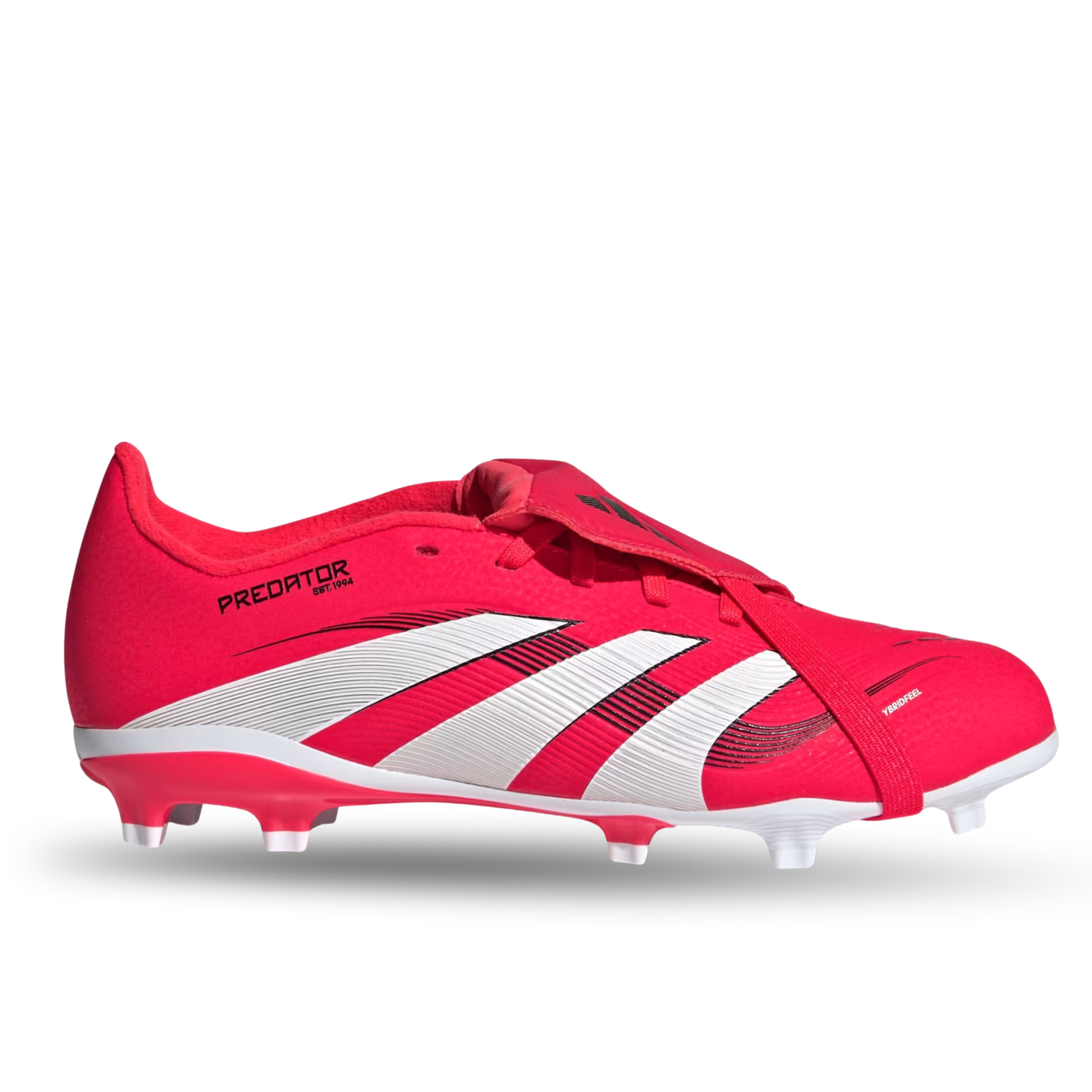 adidas Jr. Predator League FT FG Soccer Cleats (Lucid Red/White/Black)