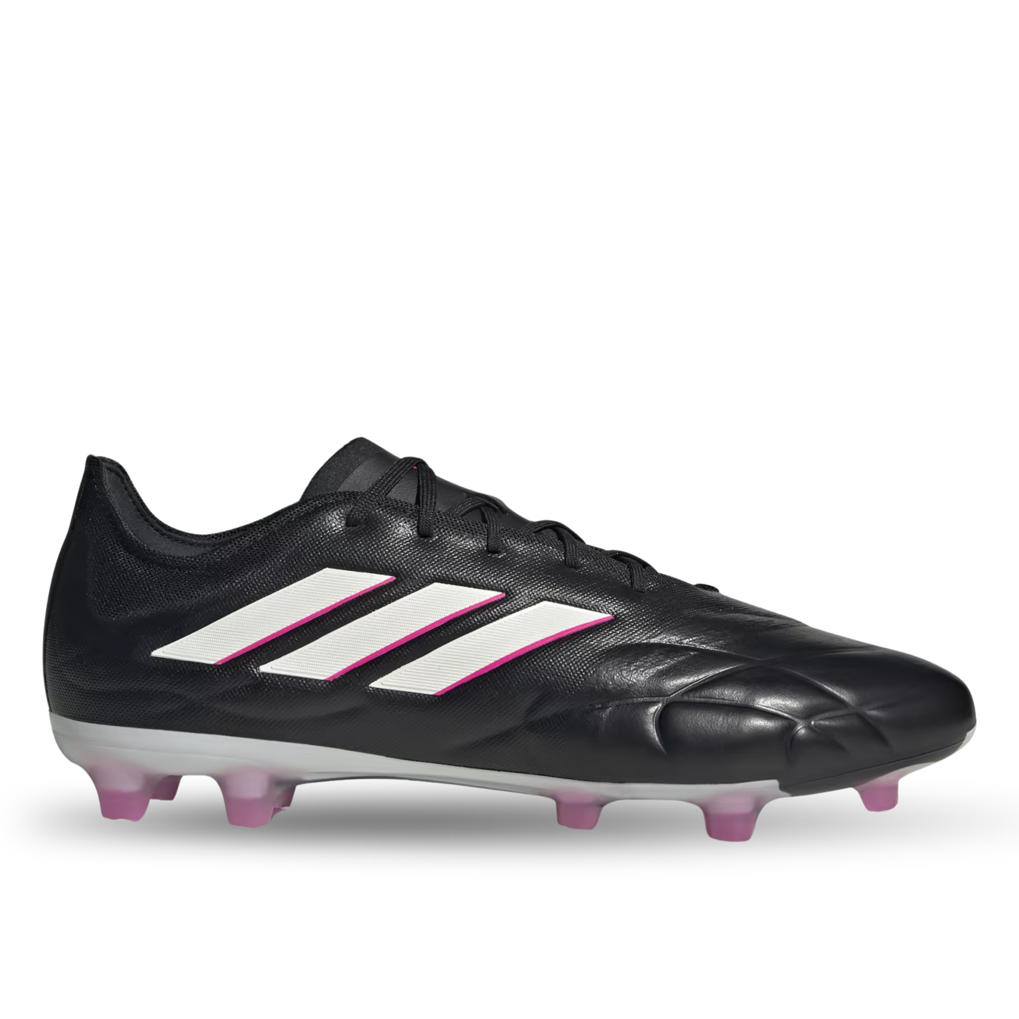 adidas Copa Pure.2 Firm Ground Soccer Cleats (Black/Shock Pink)