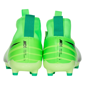 Nike Jr. Zoom Superfly 9 Academy MDS FG/MG Soccer Cleats (Green Strike/Black)
