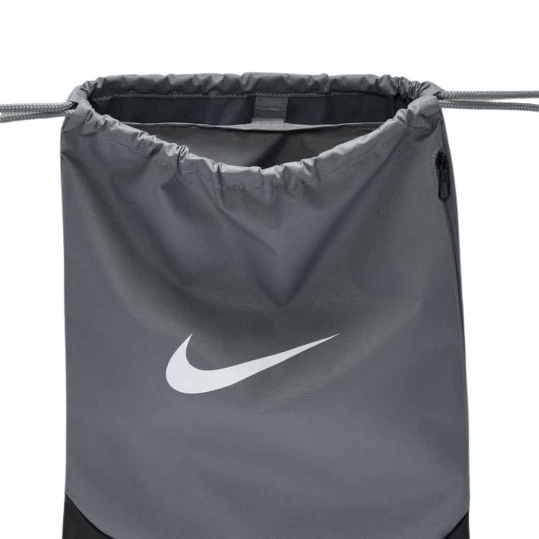 Nike Brasilia Drawstring Bag (Grey)