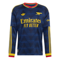 adidas Mens Arsenal Long Sleeve Authentic Away Jersey 26/27 (Navy)