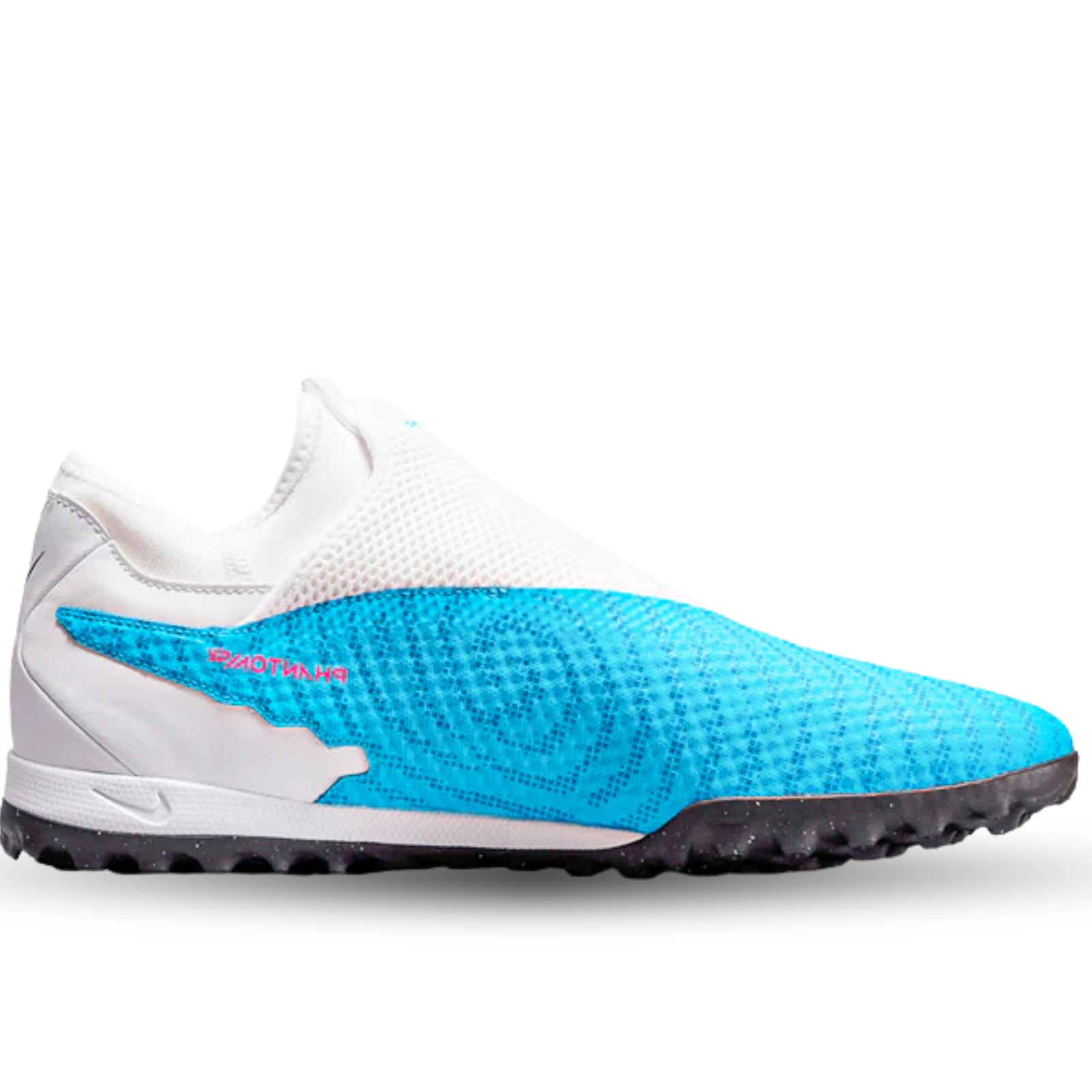 Nike Phantom GX Academy DF Turf (Azul báltico/Rosa explosivo)