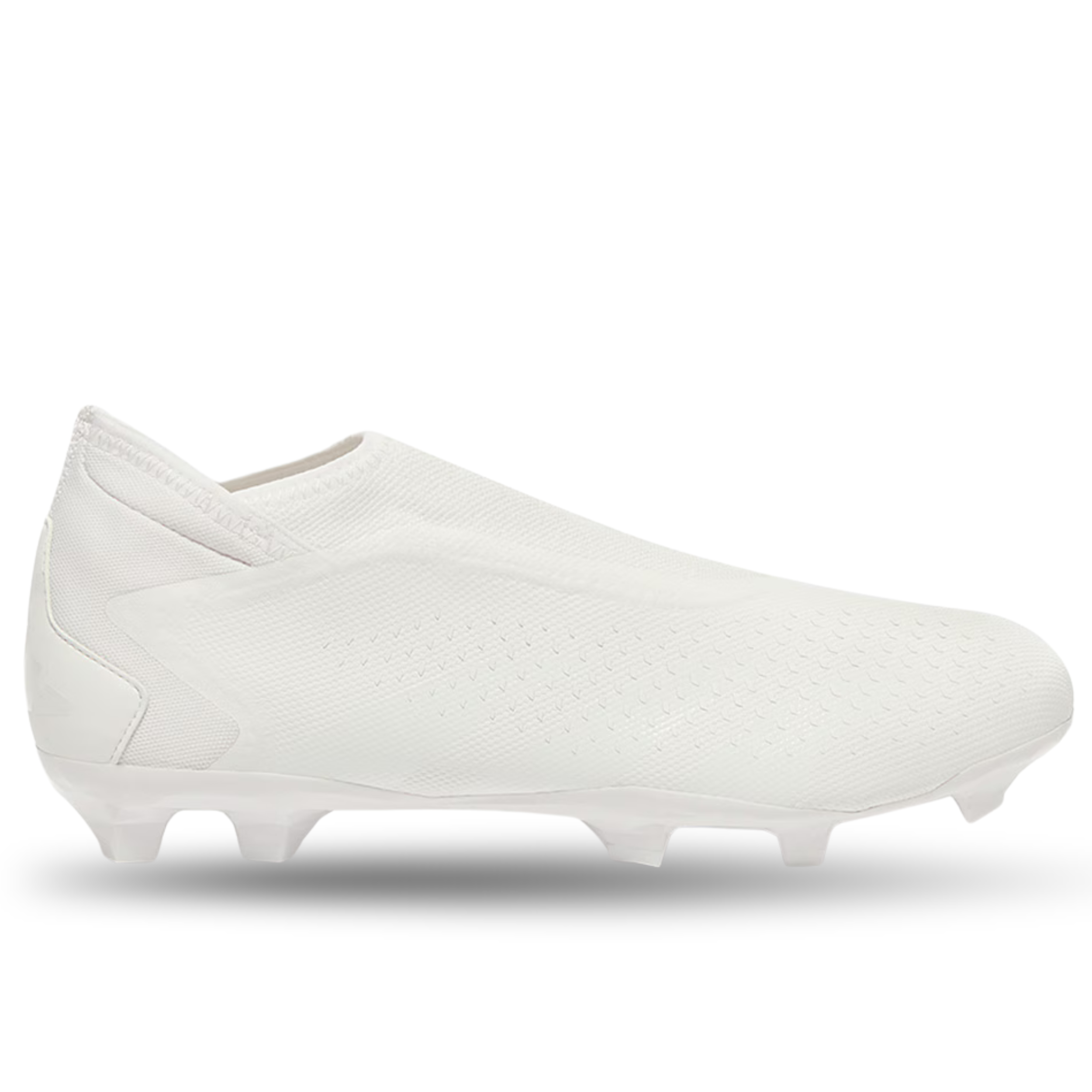 adidas Predator Accuracy.3 Laceless Firm Ground Soccer Cleats (Core White)