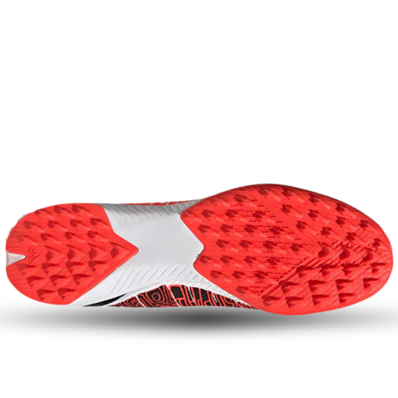 adidas X Speedportal Messi.3 Turf Soccer Shoes (White/Solar Red)