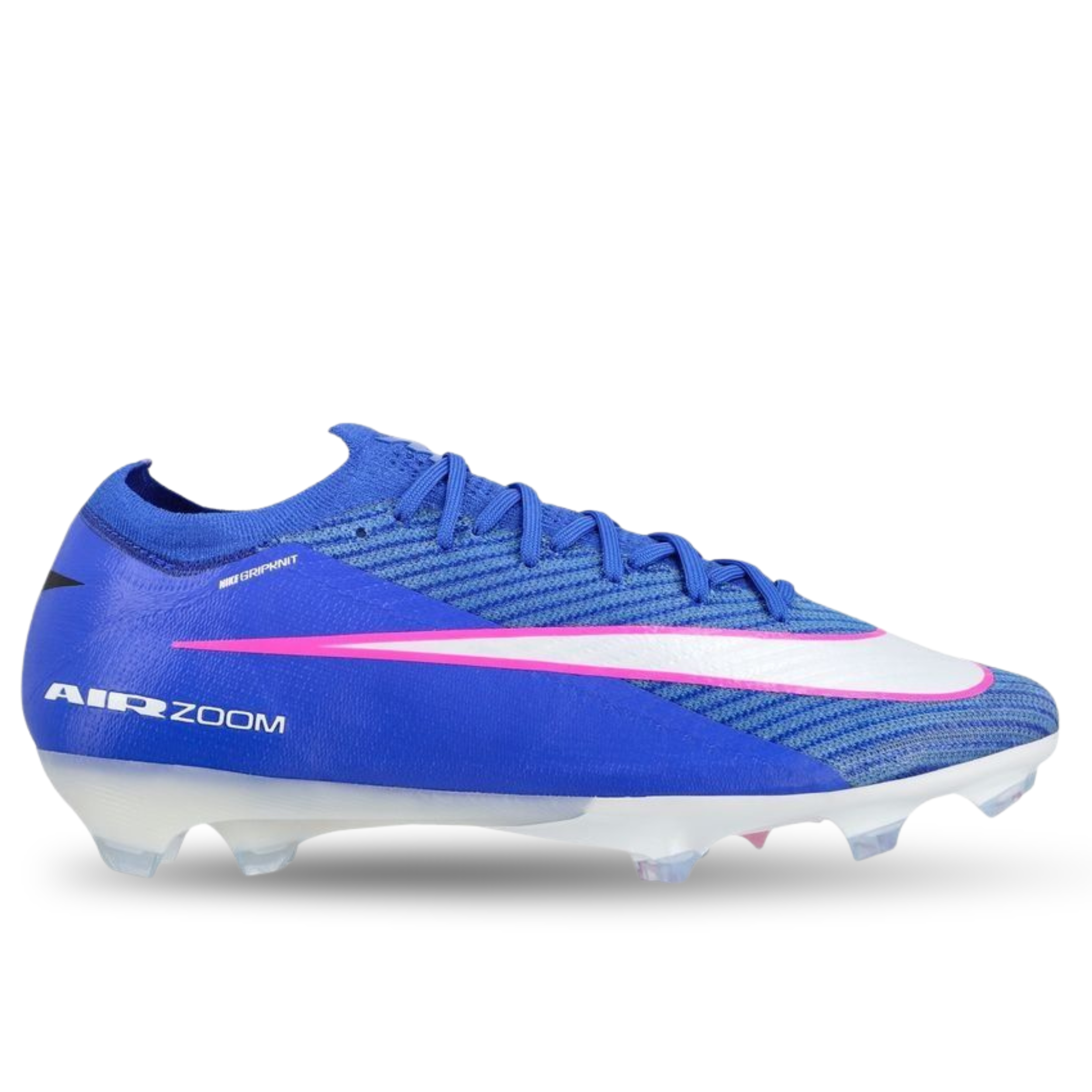 Nike Zoom Vapor 16 Elite FG Soccer Cleats (Racer Blue/White)
