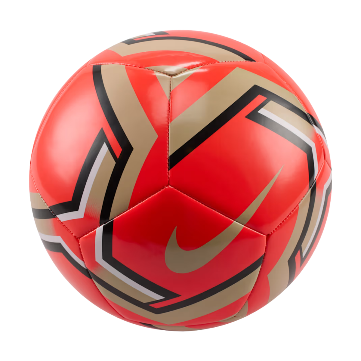Nike Mercurial Fade soccer Ball (Bright Crimson/Black/Linen)