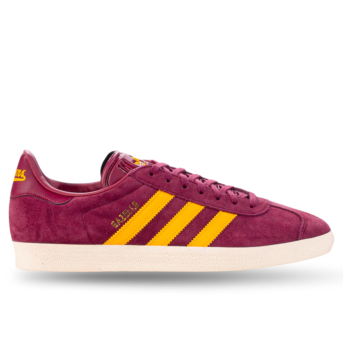adidas Portland Timbers Gazelle Indoor Soccer Shoes (Maroon/Crew Yellow)