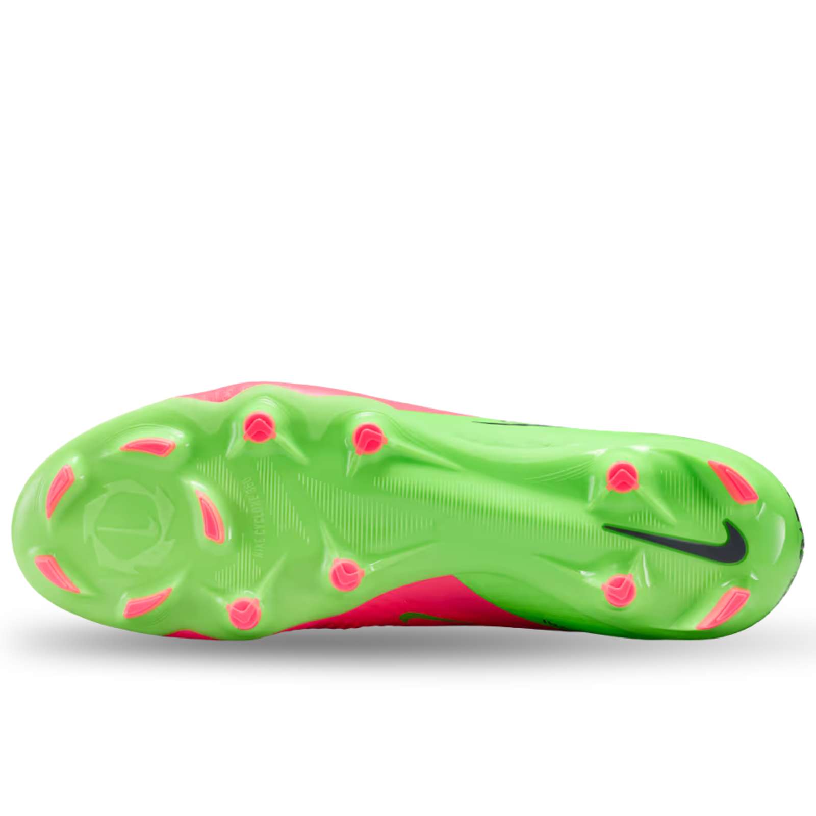 Nike Phantom 6 Low Academy EH FG/MG Soccer Cleats (Hot Punch/Black/Green Strike)