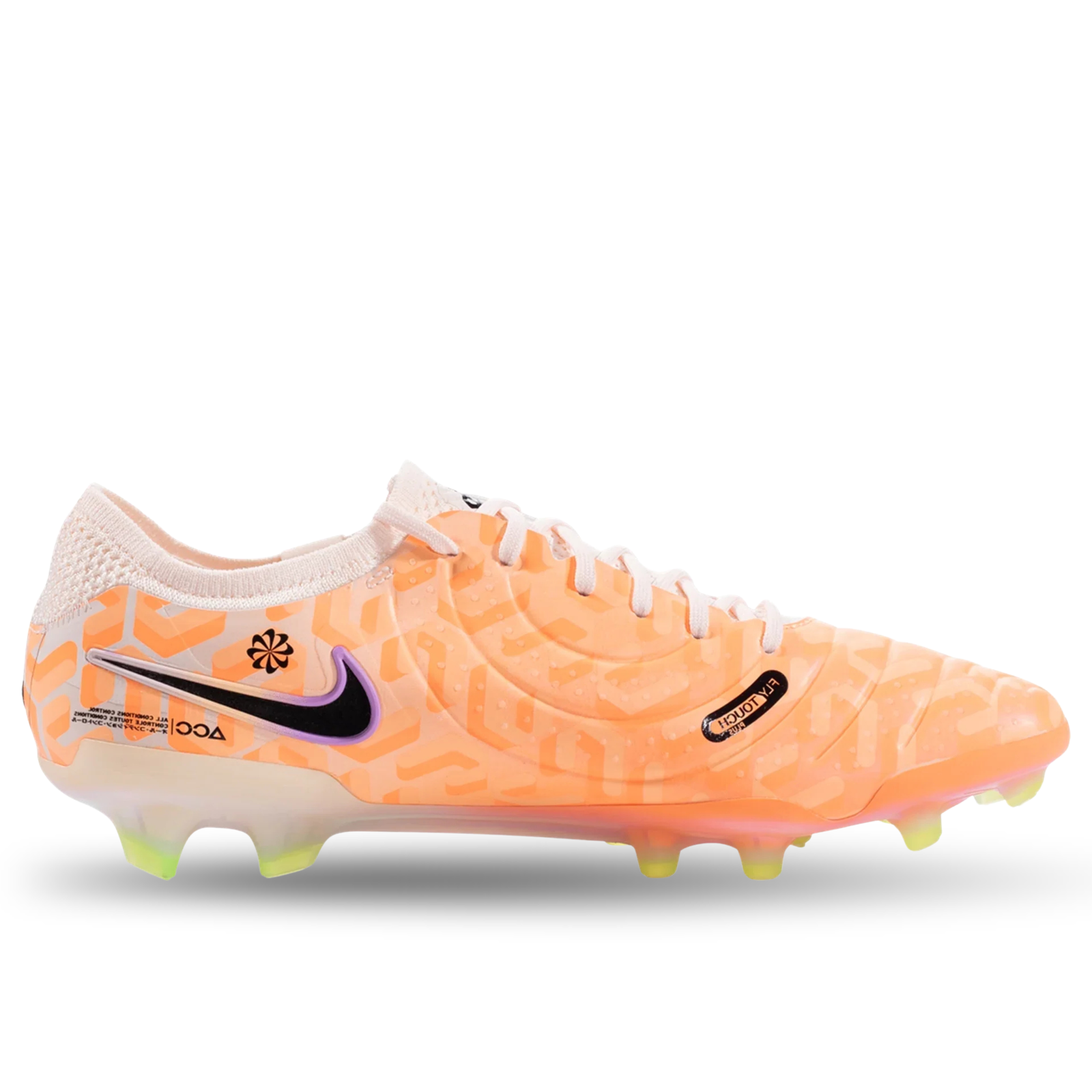 Nike Leged 10 Elite WC FG Soccer Cleats (Guava Ice/Black)