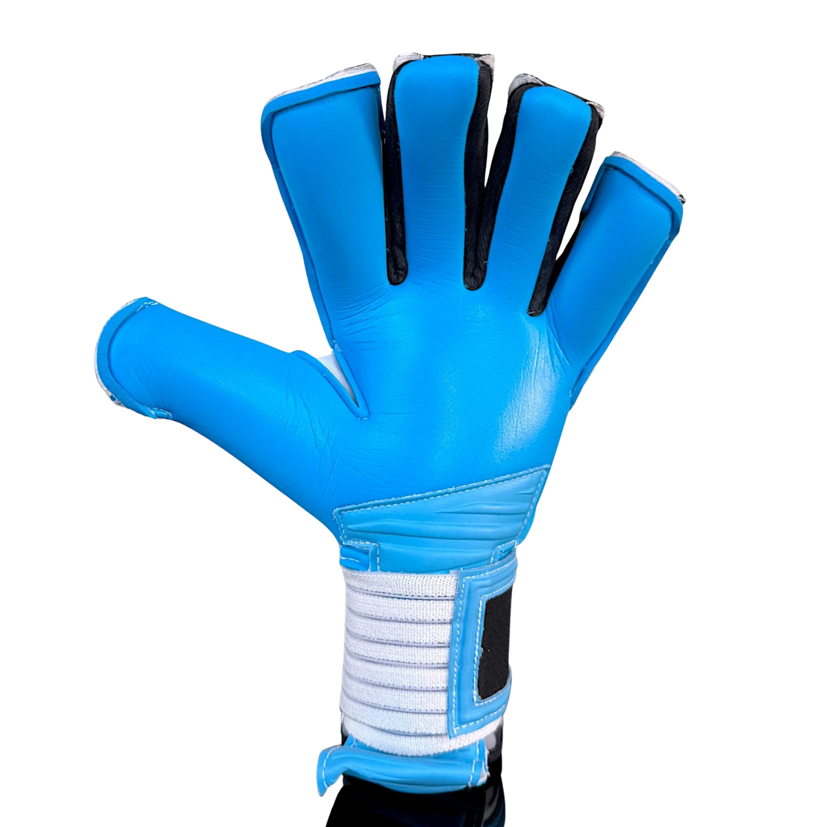 West Coast Phantom Cascade Goalkeeper Gloves (Black/Blue/White)