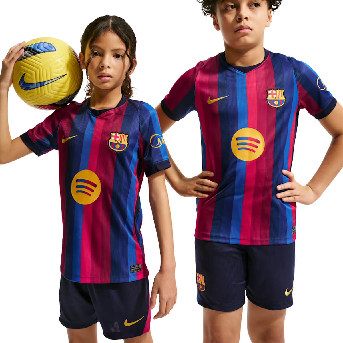 Nike Youth FC Barcelona Lamine Yamal Home Jersey 26/27 (Blue/Red)
