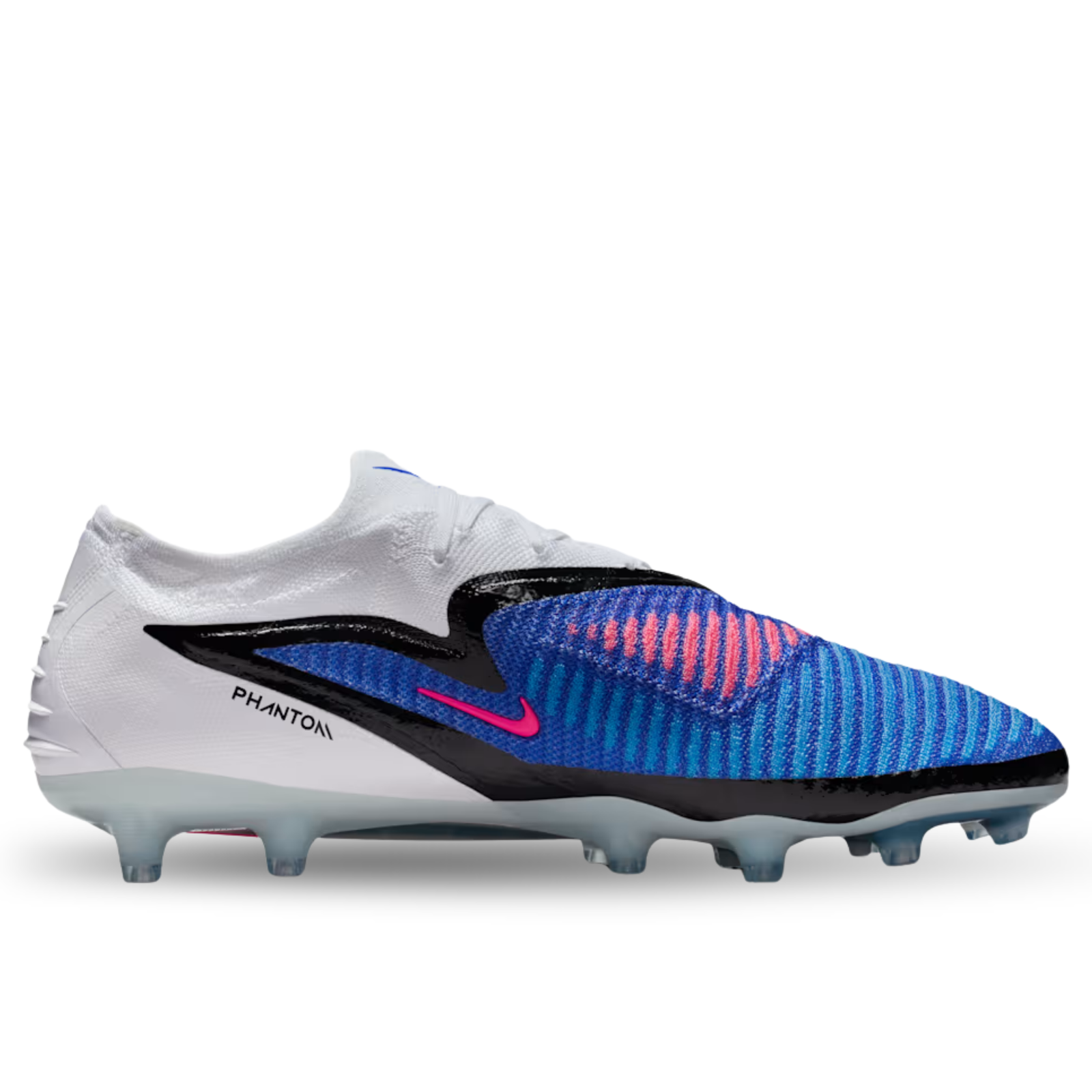Nike Phantom 6 Low Elite AG-Pro Soccer Cleats (Racer Blue/Pink Blast/White)