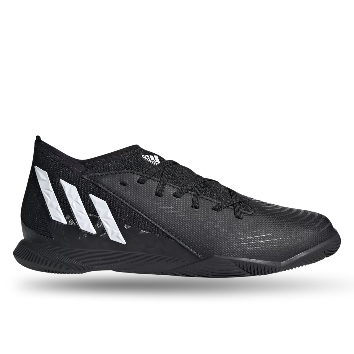 adidas Jr. Predator Edge .3 Indoor Soccer Shoes (Core Black)
