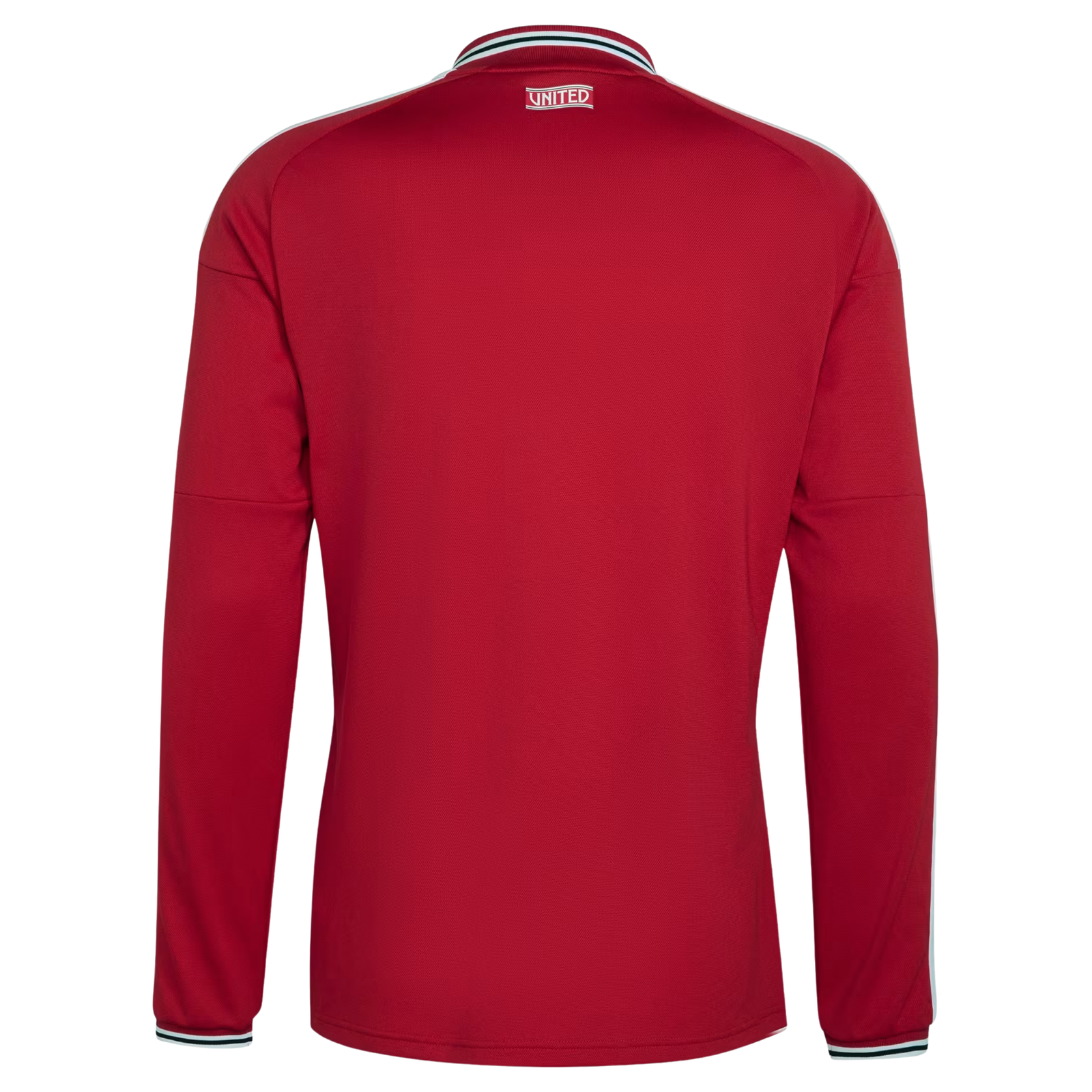 adidas Mens Manchester United Long Sleeve Home Jersey 26/27 (Red)