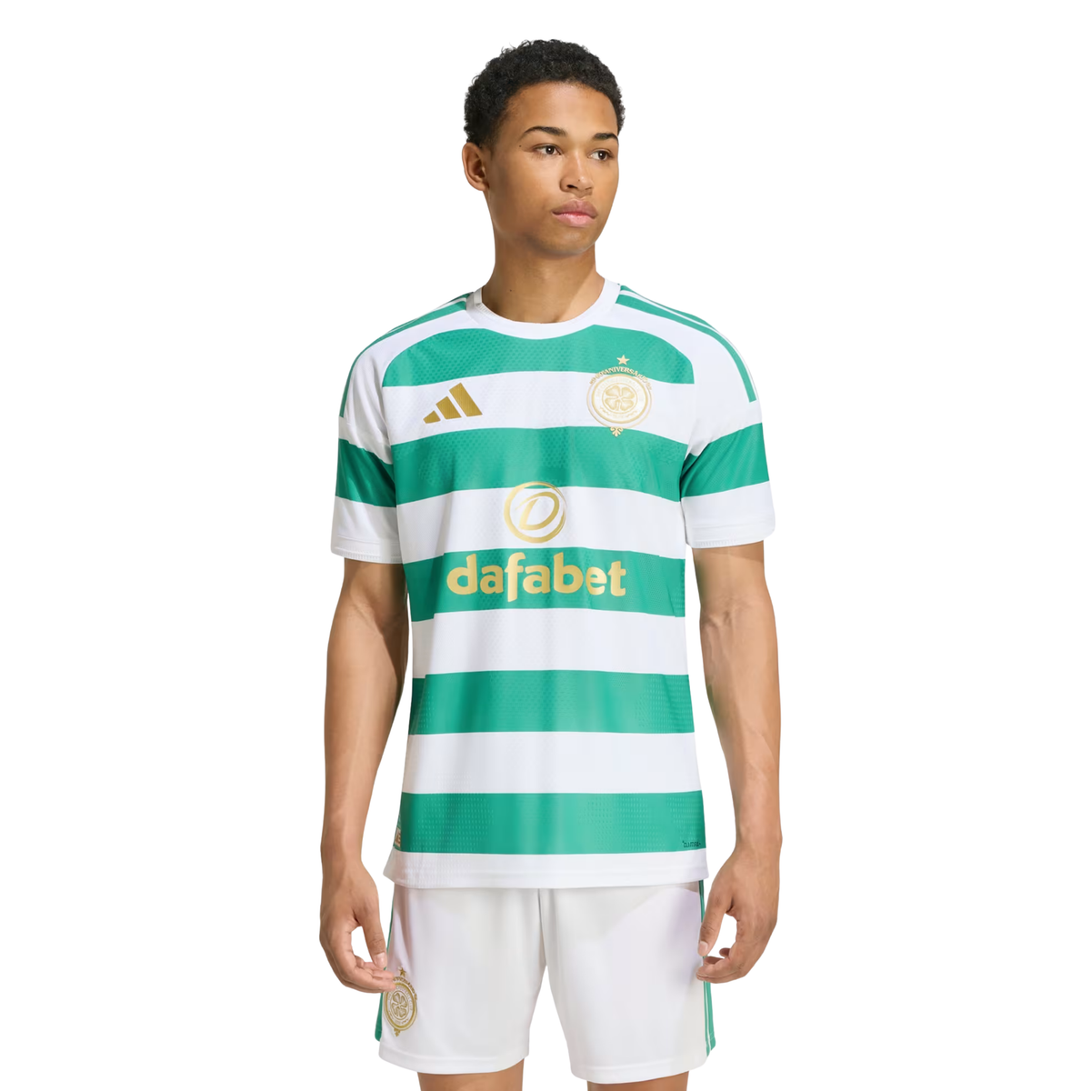 adidas Mens Celtic Authentic Home Jersey 26/27 (Green/White)