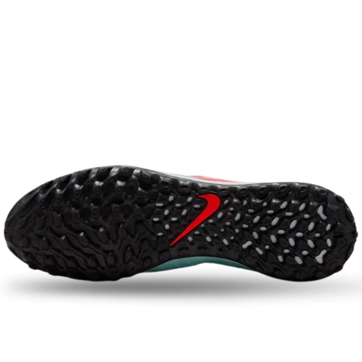 Nike Phantom GX II Pro Turf Soccer Shoes (Mint/Atomic Red-Off Noir)
