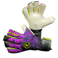 West Coast Quantum EXO Glitch Goalkeeper Gloves (Purple/Black)