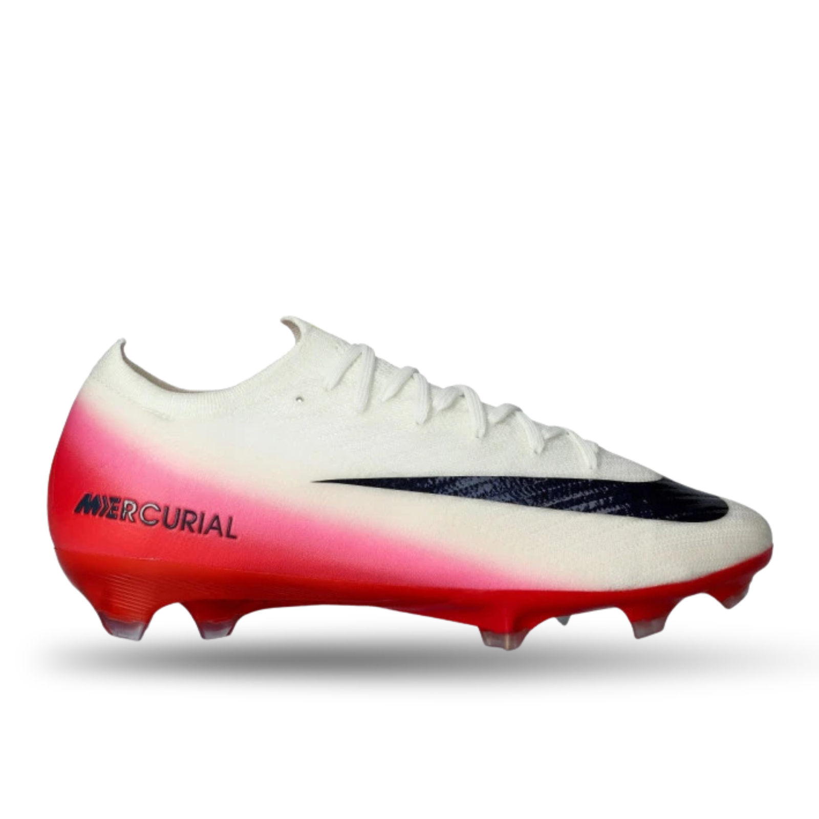 Nike Zoom Vapor 16 Elite LV8 Firm Ground Soccer Cleats (University Red/Dark Obsidian)