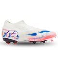 Puma Future 8 Match FG/AG Soccer Cleats(White)