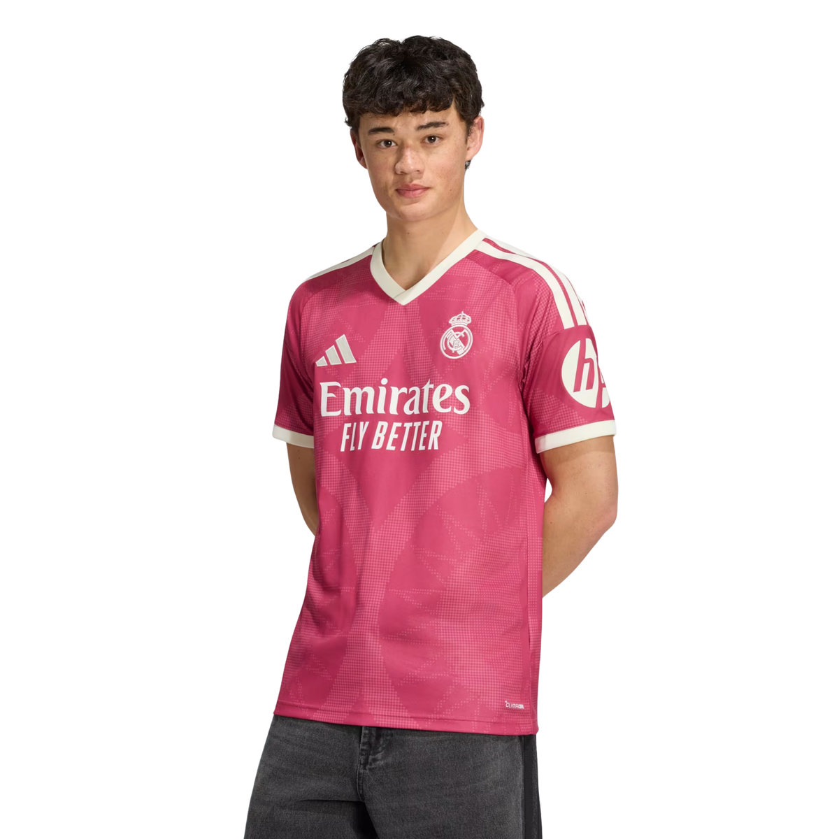adidas Mens Real Madrid Third Jersey 26/27 (Pink)