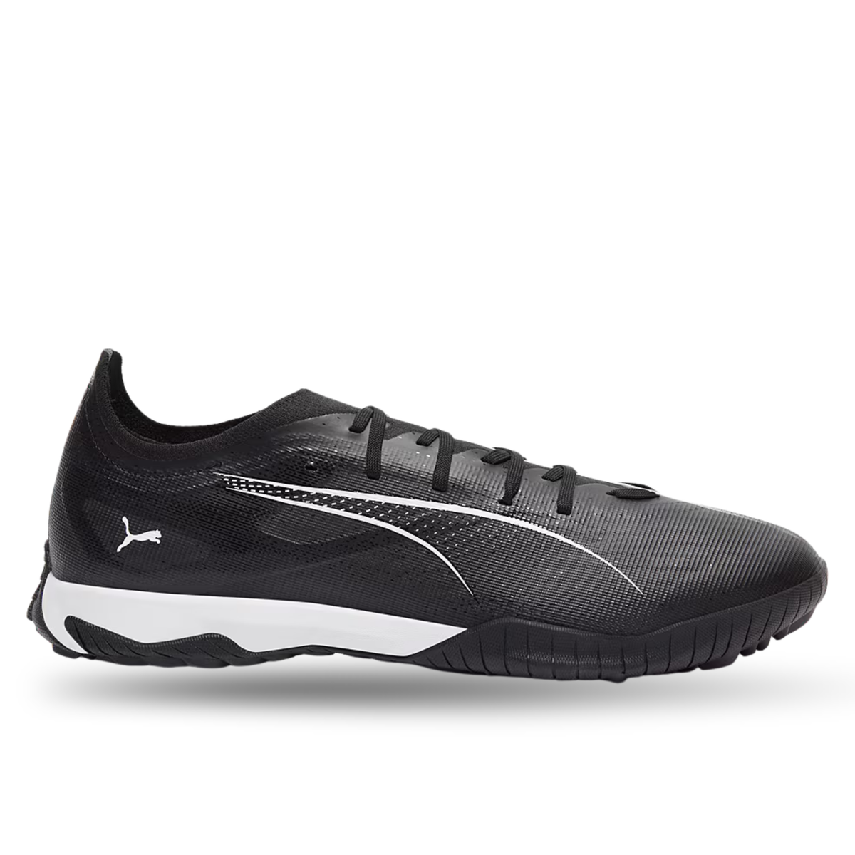 PUMA Ultra 5 Match TT Turf Soccer Shoes (Black/White)