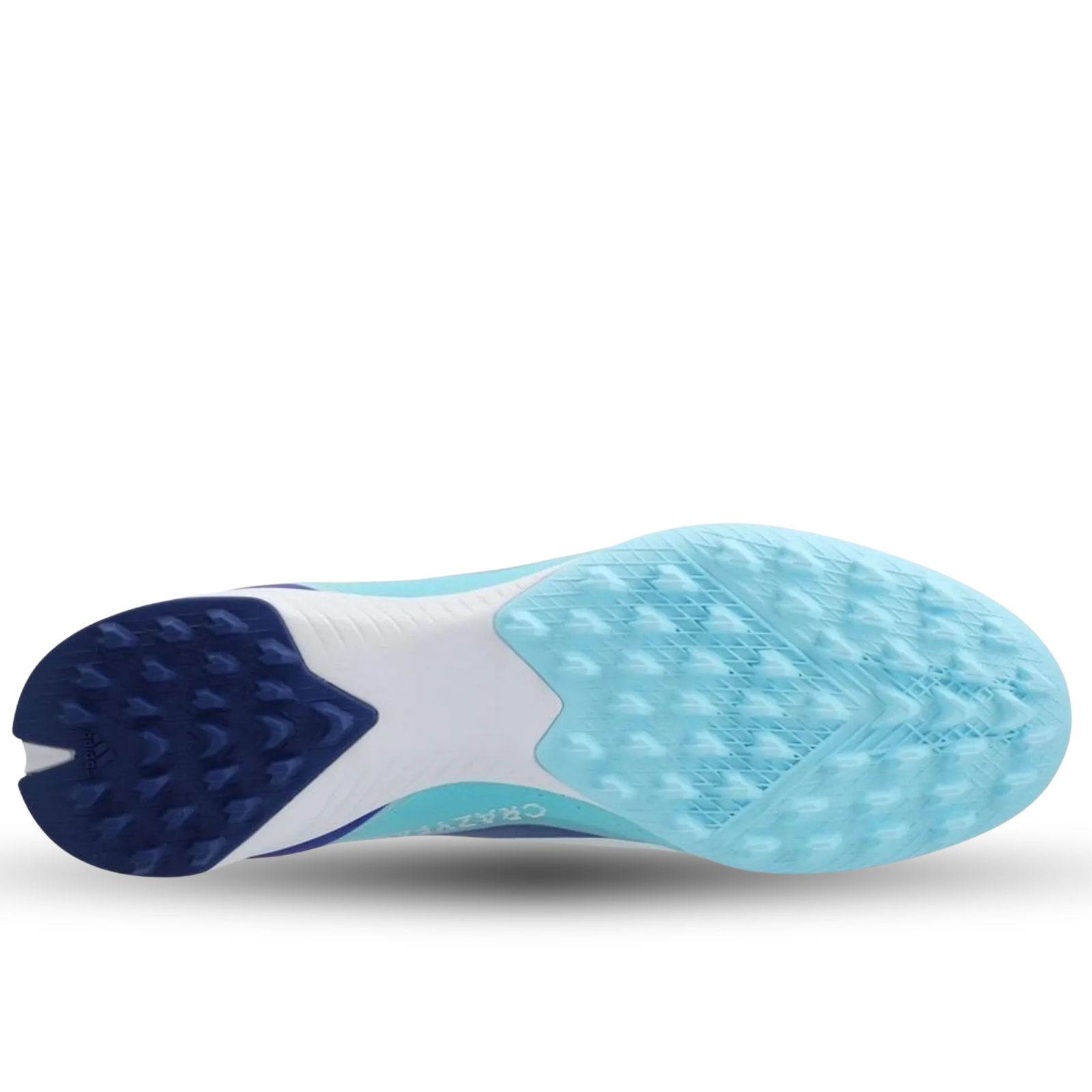 adidas X Crazyfast.3 Turf Soccer Shoes (Bright Royal/Cloud White/Solar Red)