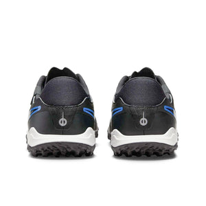 Nike Legend 10 Academy Turf Soccer Shoes (Black/Chrome-Hyper Royal)