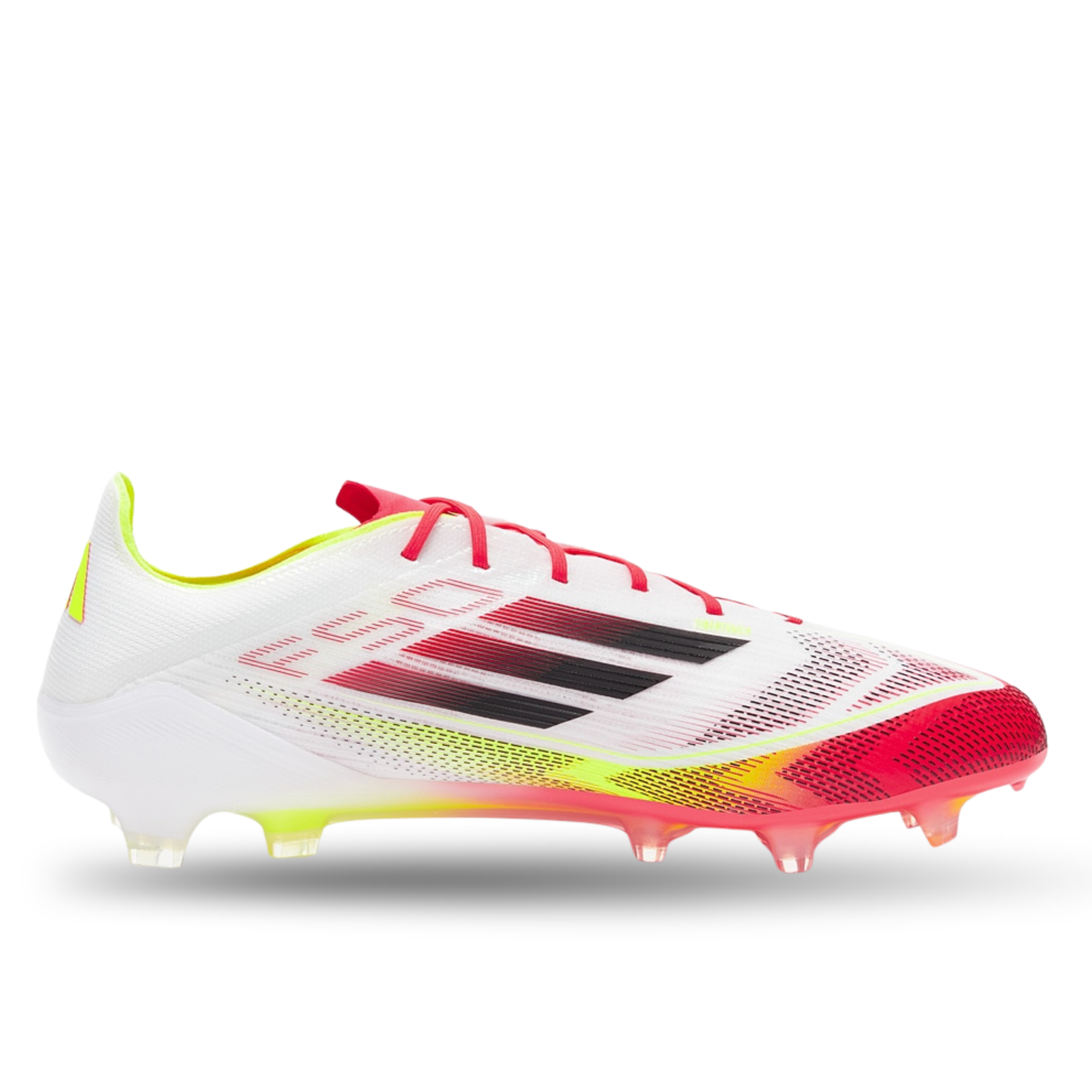 adidas F50 Elite FG Soccer Cleats (White/Black/Solar Yellow)