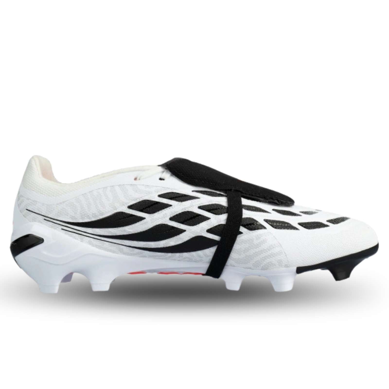 adidas Predator League FT Firm Ground Soccer Cleats (White/Black)