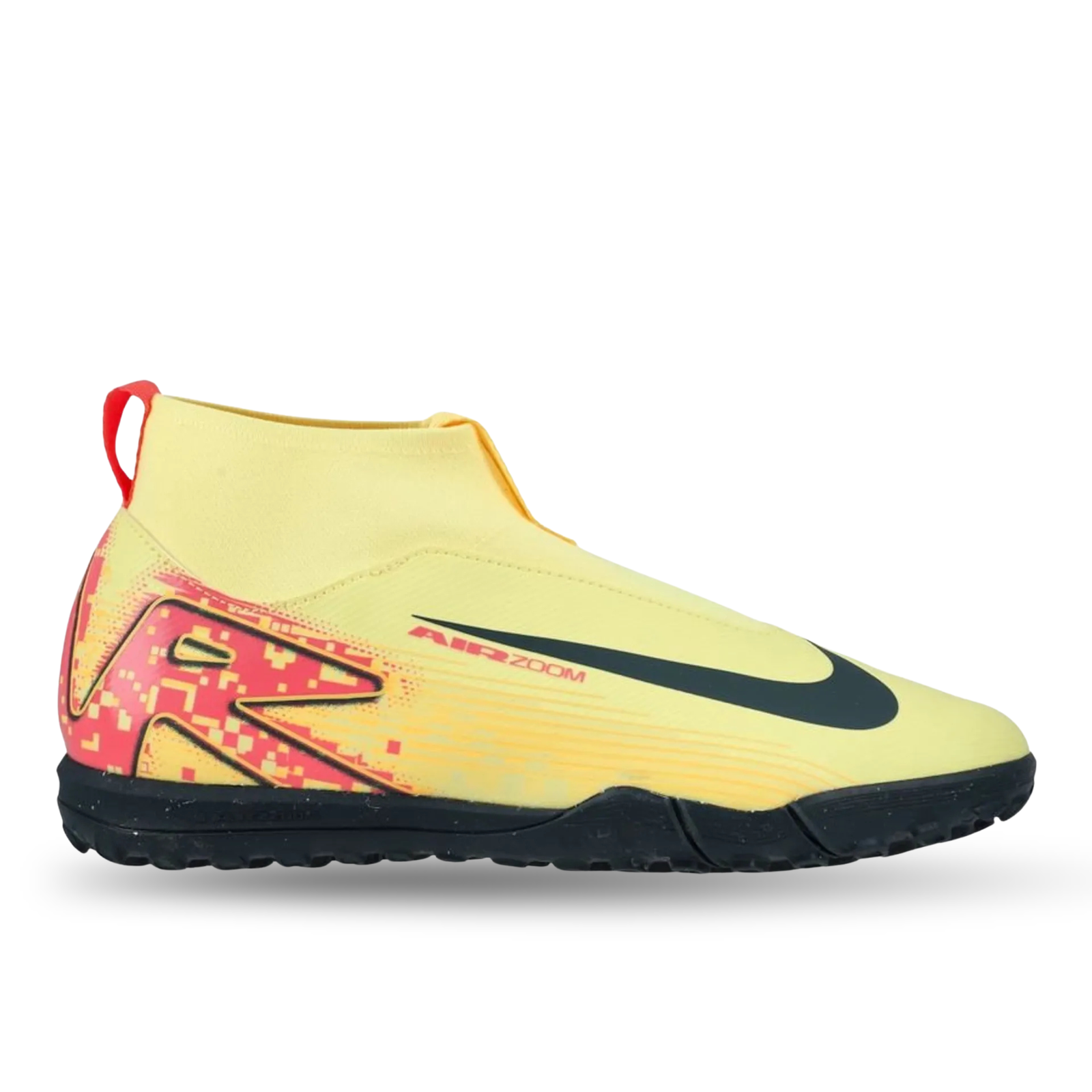 Nike Youth Jr. Zoom Superfly 10 Academy KM Turf Soccer Shoes (Light Laser Orange/Armory Navy)