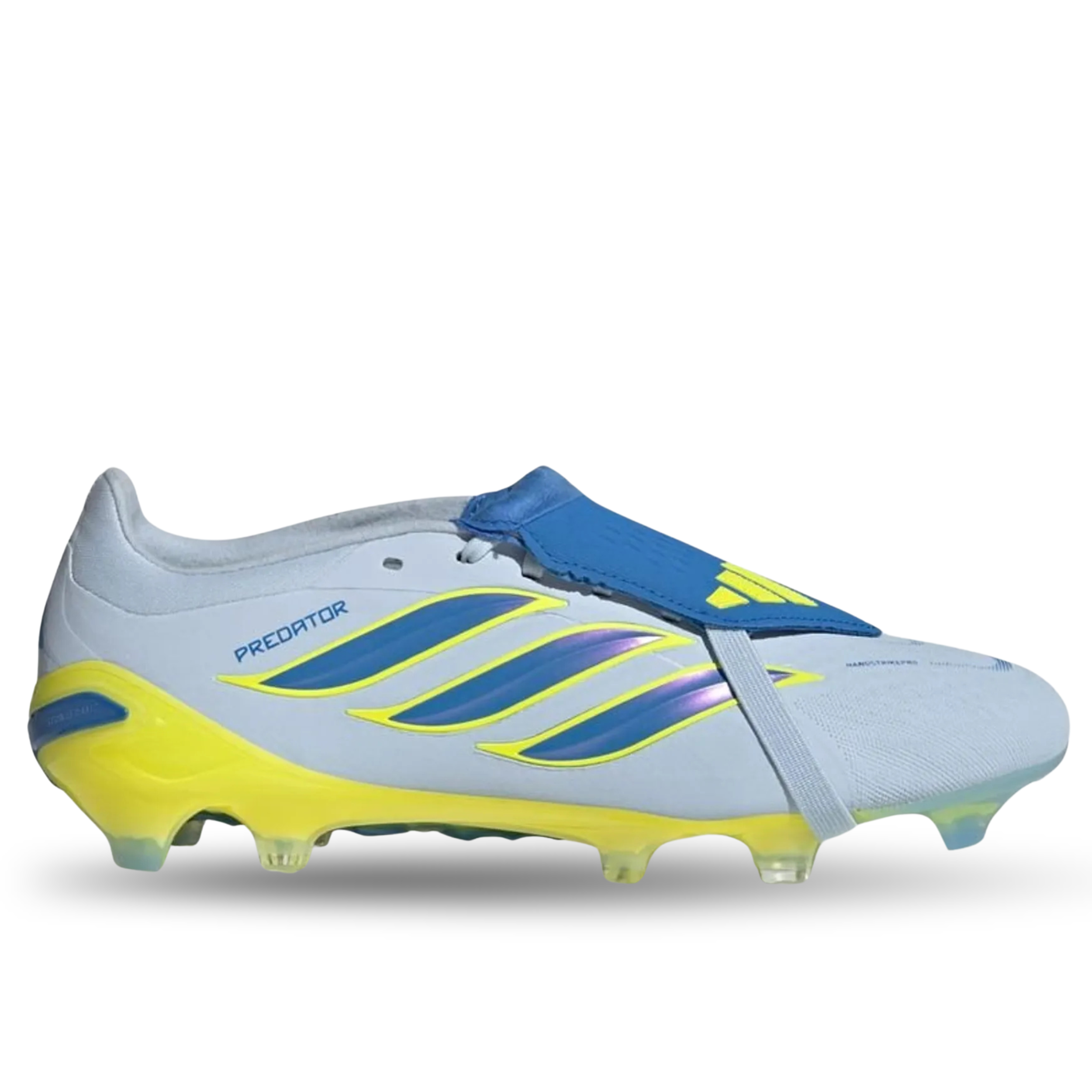 adidas Predator Pro FT FG Soccer Cleats (Blue/Solar Yellow)