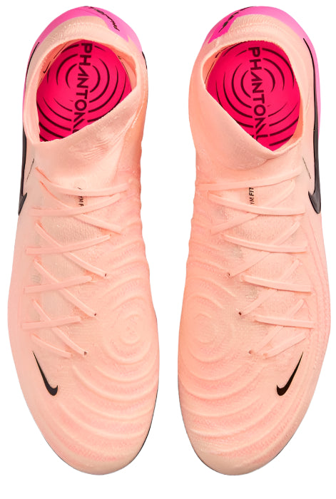 Nike Phantom Luna II Elite FG Soccer Cleats (Crimson Tint/Black-Pink Blast)