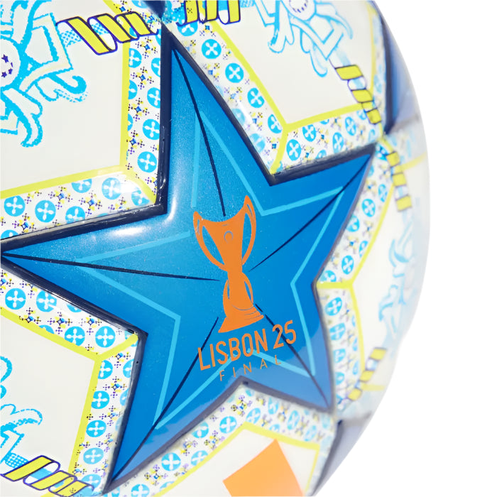 adidas 24/25 WUCL Mini Ball (White/Orange/Night Sky/Pantone)