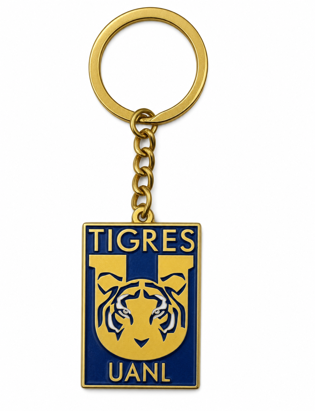 Tigrel UNAL Double Sided Metal Crest Keychain