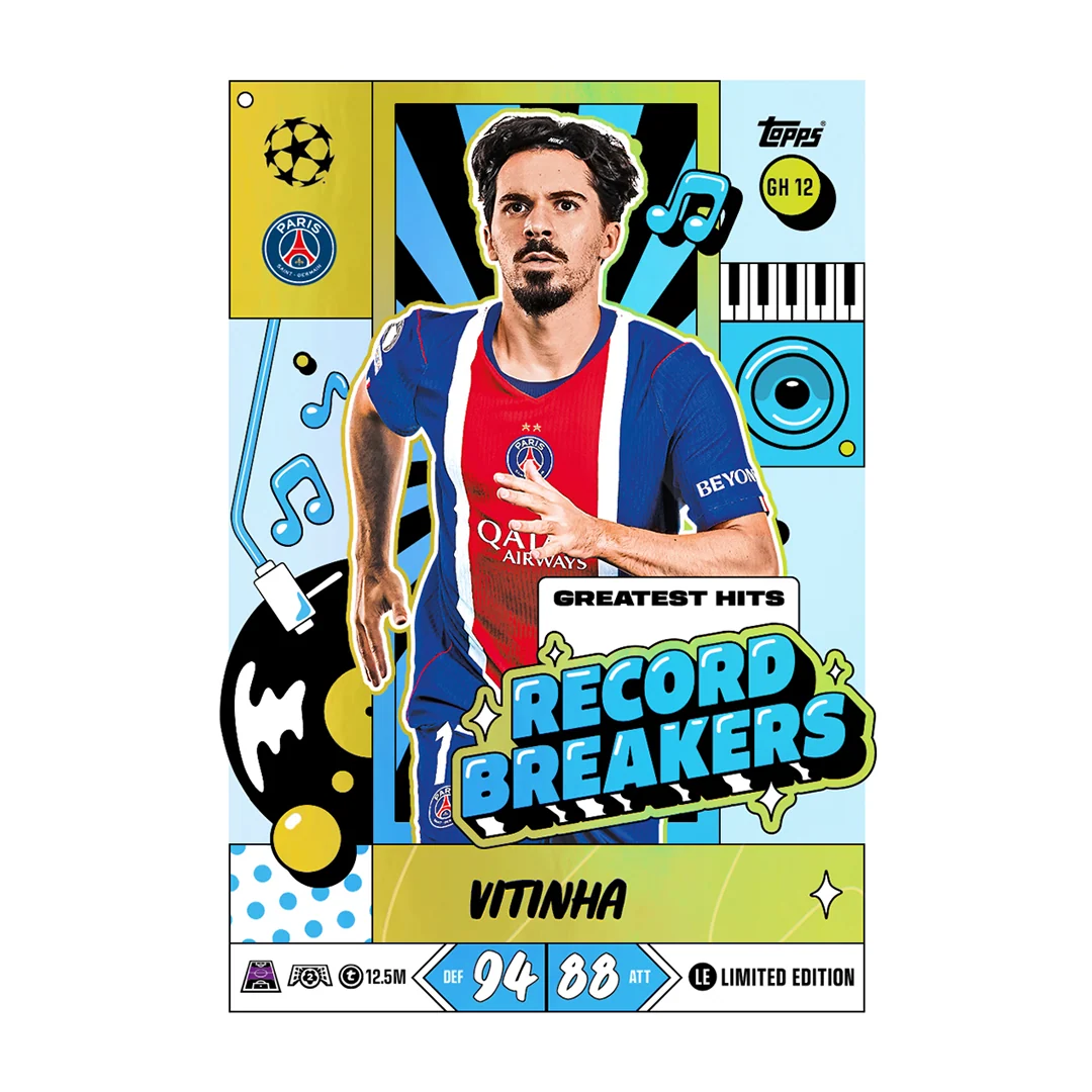 Topps UCL 26/27 Match Attax #3 Record Breakers Trading Card