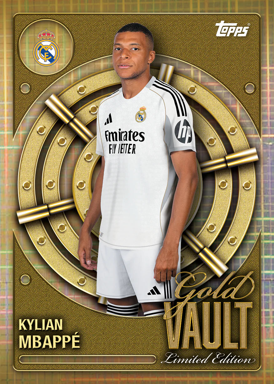 Topps Real Madrid 25/26 Collectors Tin Set Trading Cards (White)