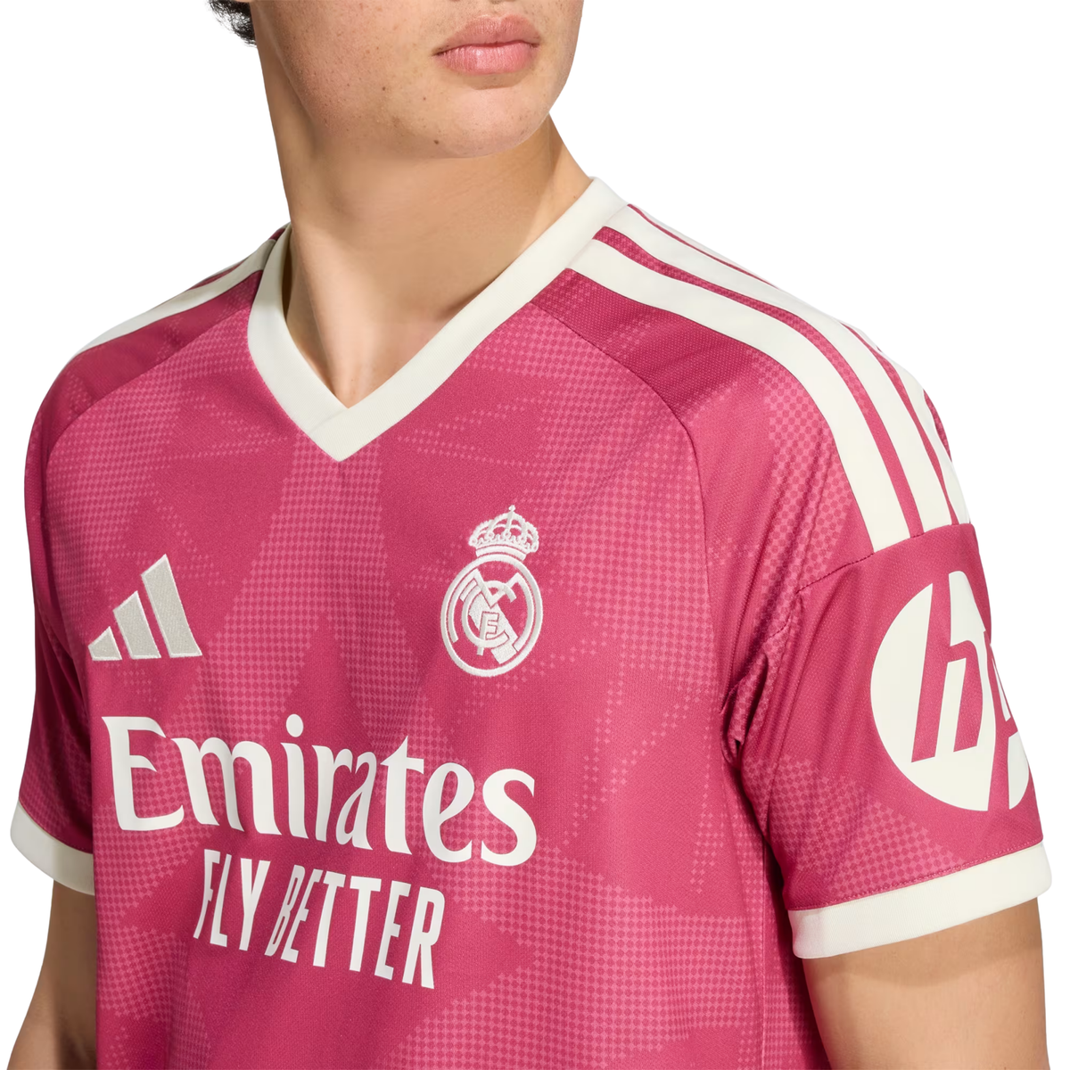 adidas Mens Real Madrid Third Jersey 26/27 (Pink)
