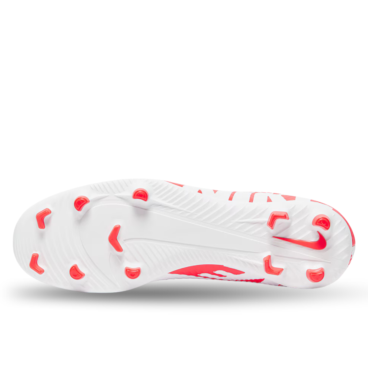 Nike Zoom Superfly 9 Club FG/MG Soccer Cleats (Bright Crimson/White-Black)