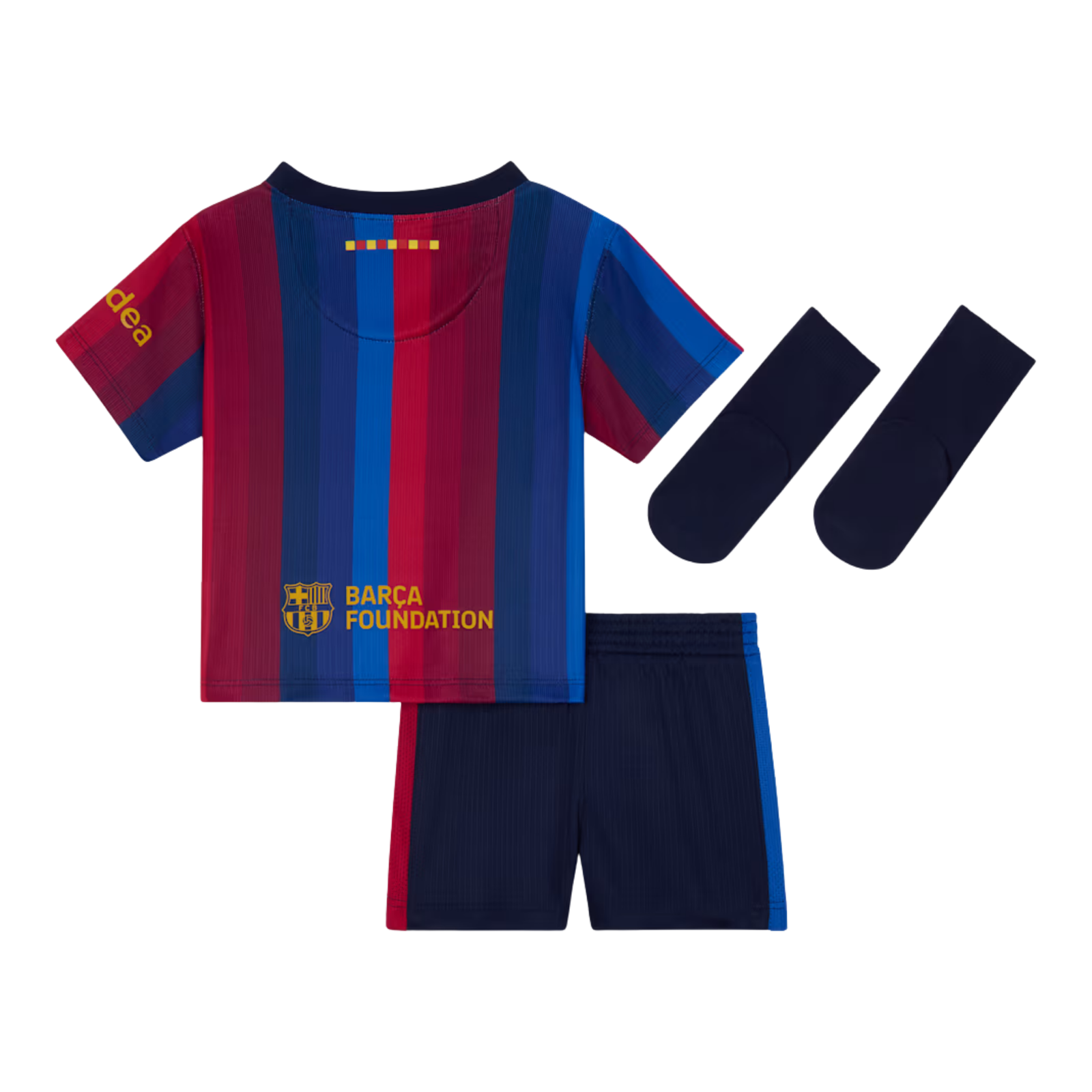 Nike FC Barcelona 26/27 Baby/Toddler 3-Piece Soccer Jersey Set (Blue/Red)