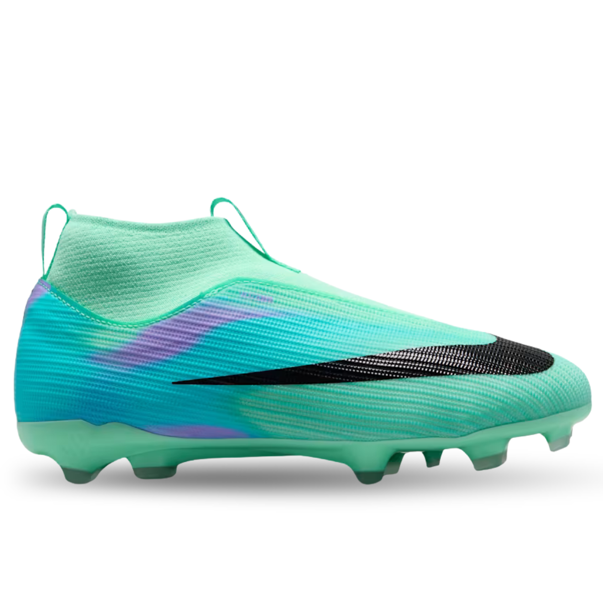 Nike Jr. Superfly 11 Academy SK FG/MG Soccer Cleats (Green Glow/Black)
