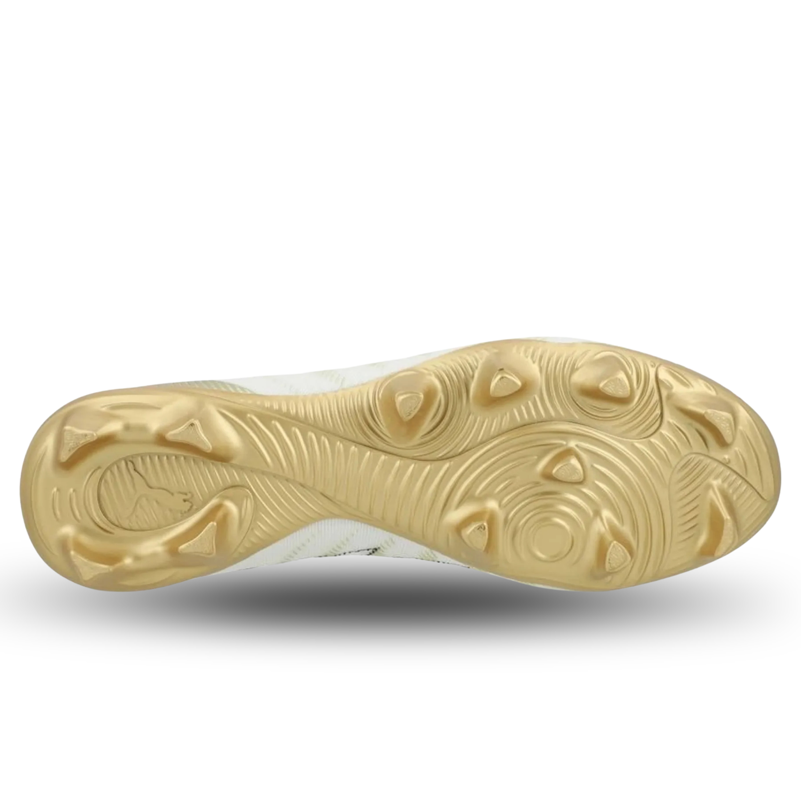 Puma Future 9 Match FG/AG Soccer Cleats (White/Gold)