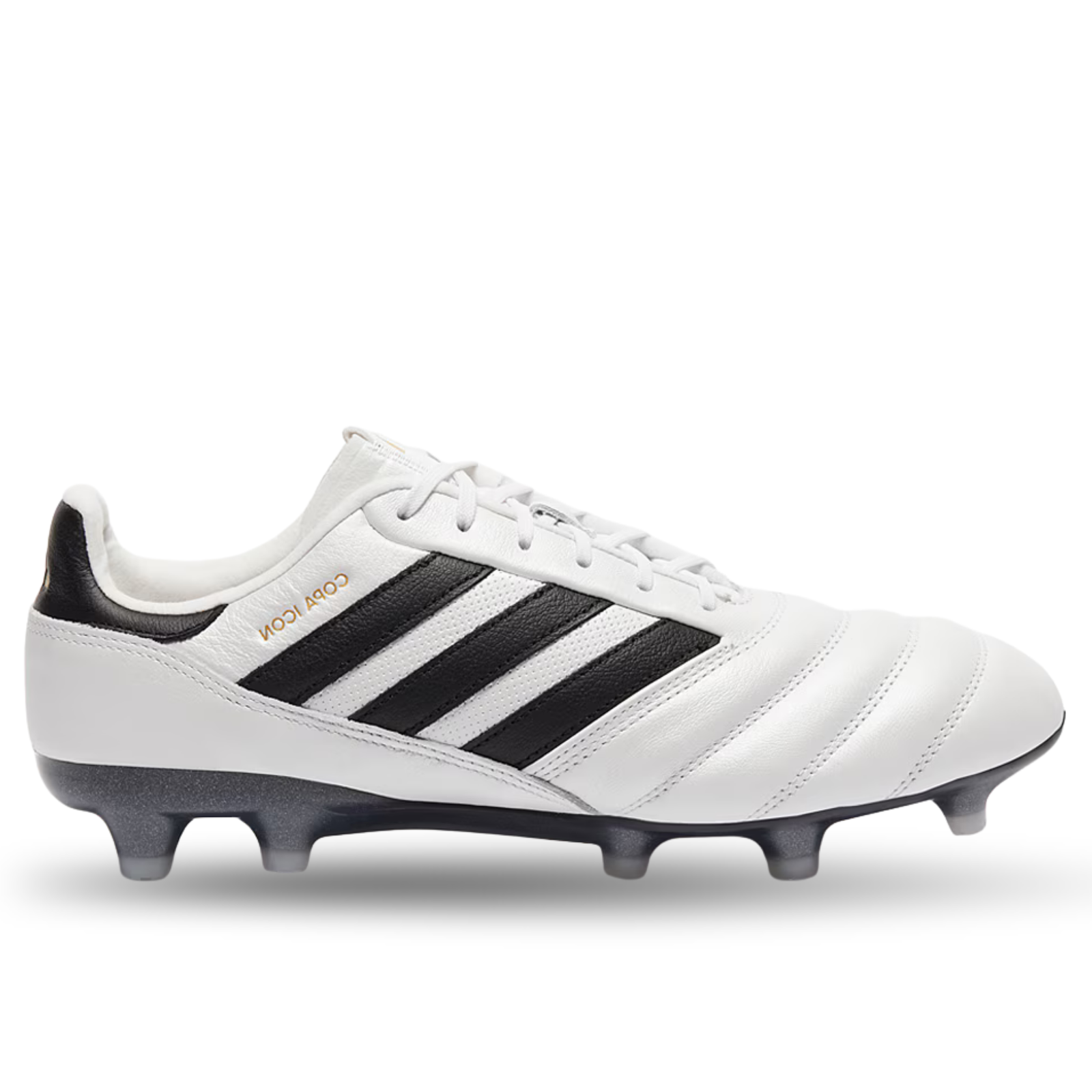 adidas Copa Icon FG Soccer Cleats (White/Black/Metallic Gold)