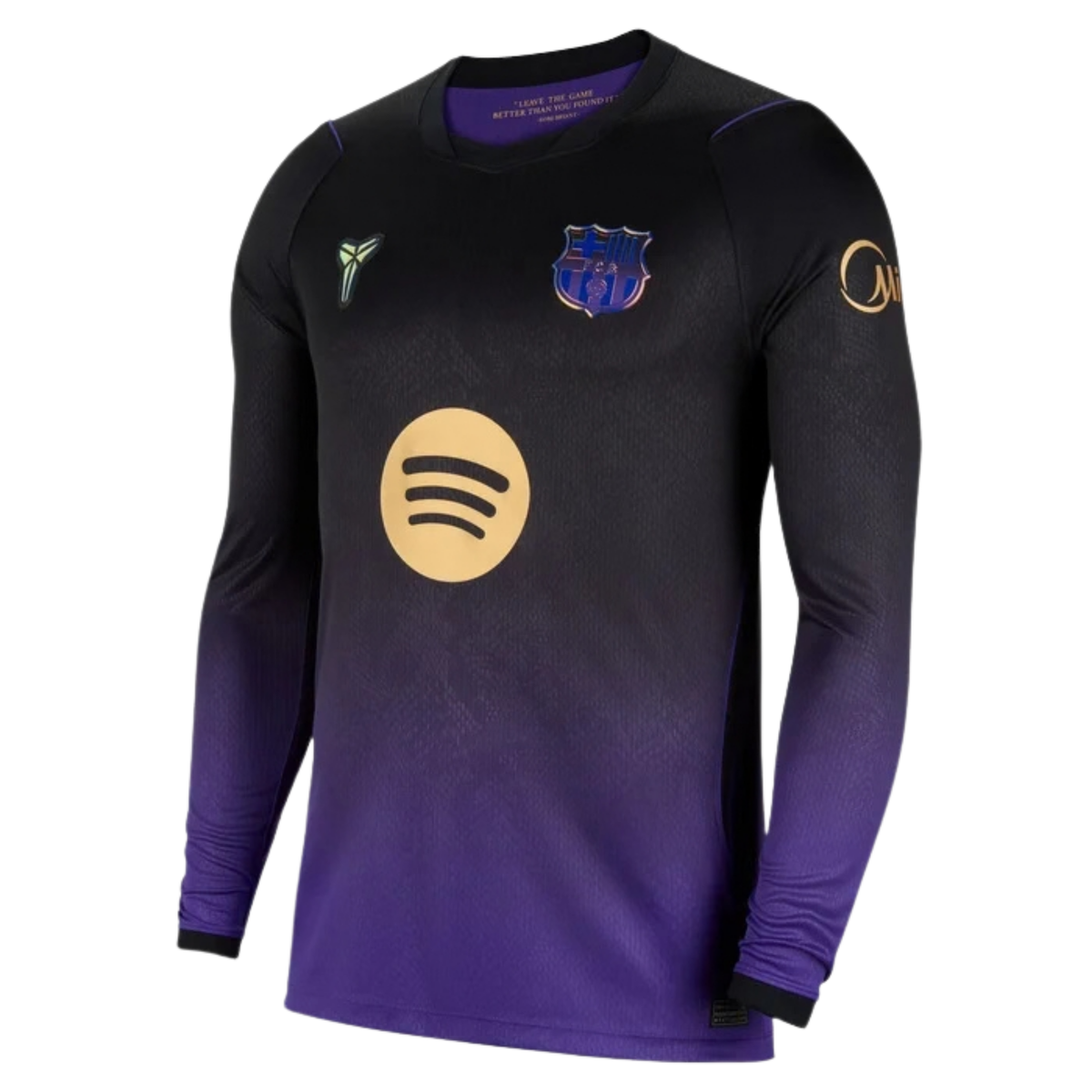 Nike FC Barcelona 26/27 Long Sleeve Away Soccer Jersey (Purple/Metallic Gold)