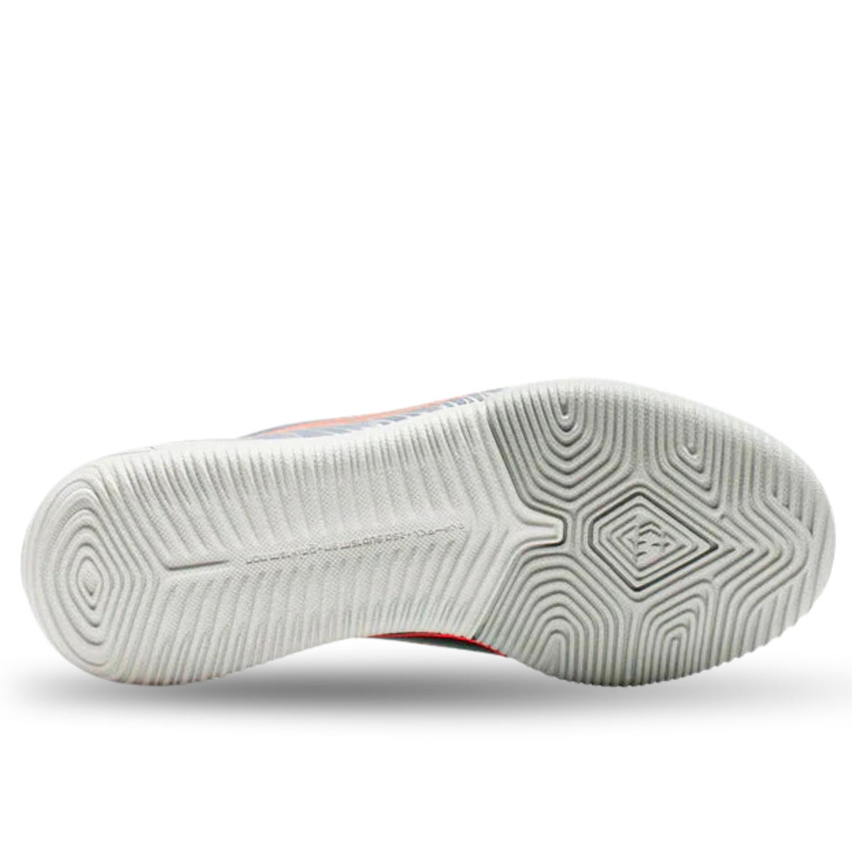 Nike Jr Mercurial Vapor 12 Academy GS IC Indoor Court Soccer Shoes (Azul militar/Gris lobo)